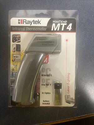 #ad Raytek MT4 Mini temp Infrared Thermometer Battery Description Brand New $50.00