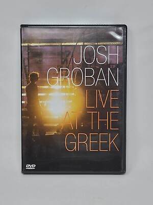 #ad Josh Groban Live At the Greek DVD 2004 Includes Audio CD $8.99