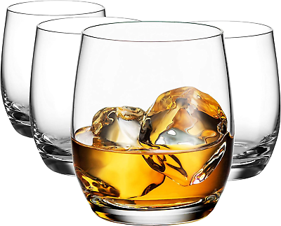 #ad Double Old Fashioned Whiskey Glasses Rocks Glasses Glass Beverage Cups Europe $41.05