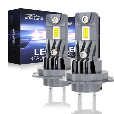 #ad 2X 6000K LED Headlight High Low Beam Bulbs Kits For Mercedes Benz E350 E320 E550 $49.99