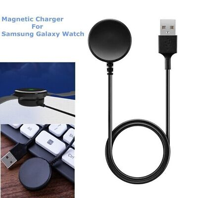 #ad Wireless Magnetic Charger For Samsung Galaxy Watch 5 5 Pro 4 3 Active 2 Classic $4.65