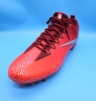 #ad NEW Nike Vapor Untouchable Pro Football Cleats Men Size 16 Red Silver 833385 608 $79.99