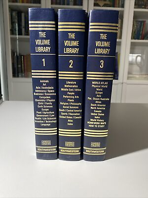 #ad The Volume Library Set Of 3 Books 1 3 1990 $15.00