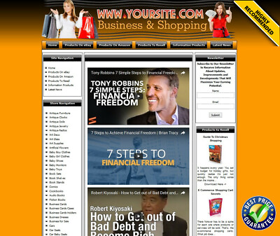 #ad AMAZON STORE ONLINE BUSINESS WEBSITE FOR SALE $34.95
