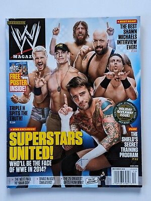 #ad WWE Magazine Dec 2013 Triple H $11.04