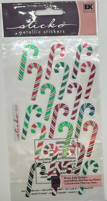 #ad Christmas Theme Snow Winter Xmas Scrapbook Stickers Sticko EK Success $3.00