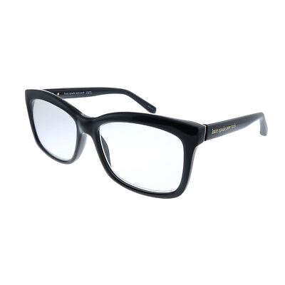 #ad New Kate Spade New York KS DOLLIE 807 Black Plastic Oval Reading Glasses 53mm $22.69
