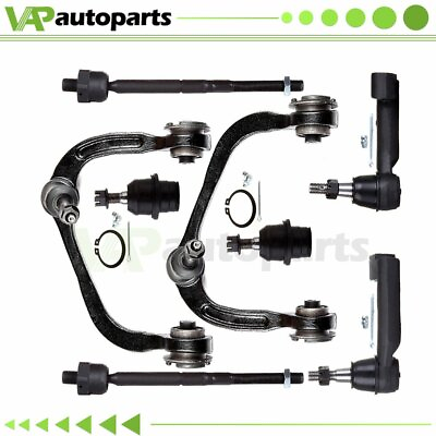 #ad 8Pcs Front Control Arms Lower Ball Joints For 07 15 Ford F 150 Lincoln Navigator $88.44
