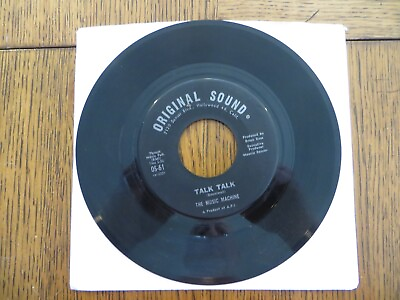 #ad Music Machine – Talk Talk 1966 Original Sound OS 61 7quot; Single G Generic $9.75