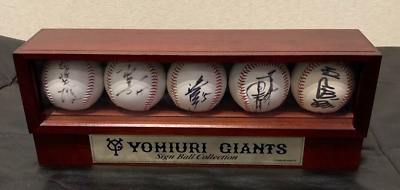 #ad Yomiuri Giants Legend Autographed Ballse Set Sadaharu Oh Hideki Matsui $1000.00