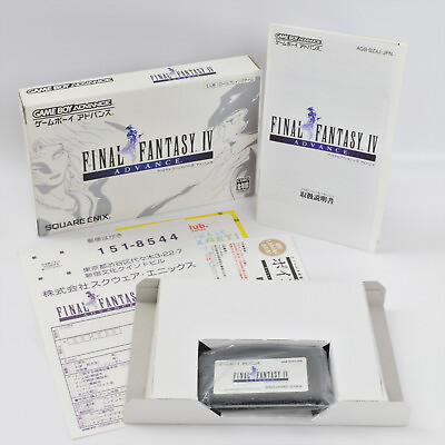 #ad FINAL FANTASY IV 4 FF4 FF Gameboy Advance Nintendo 2300 gba $50.00