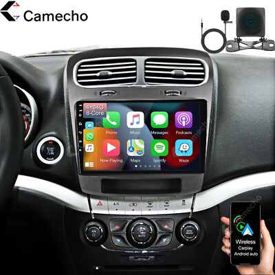 #ad 4G64G For Dodge Journey 2012 2020Carplay Android 13 Car Stereo Radio NAVI GPS $239.99