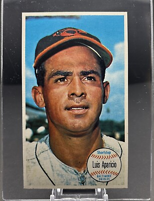 #ad 1964 TOPPS GIANTS MLB Baseball #39 Luis Aparicio Baltimore Orioles NM $4.99