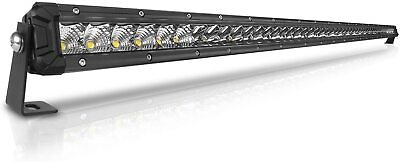Slim LED Light Bar 50quot; Spot Flood Combo Work Truck SUV ATV 4WD Single Row 52quot; $89.00