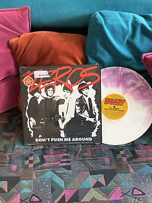 #ad The Zeros Don’t Push Me Around LP KBD Punk In Shrink Colored Vinyl $40.00