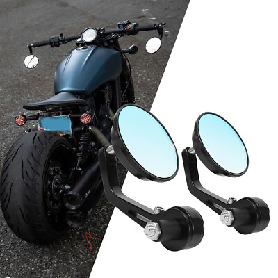 7 8quot; Motorcycle Bar End Rearview Side Mirror For Indian Scout Bobber Criuser A $25.39