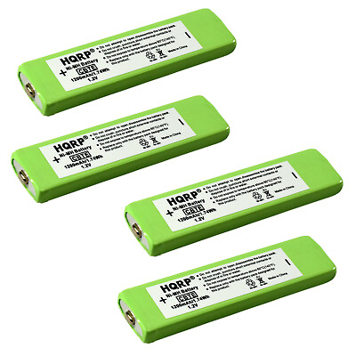 #ad 4x 1200 mAh HQRP Batteries for SONY Series CD MD MP3 NC 5WM NC 6WM NH 14WM $19.95
