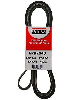 #ad Bando 6PK2040 Serpentine Belt $27.99