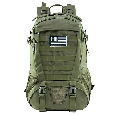 #ad Military Tactical Backpack Molle Bag Rucksack for Travel Hiking Camping Climbing $35.98