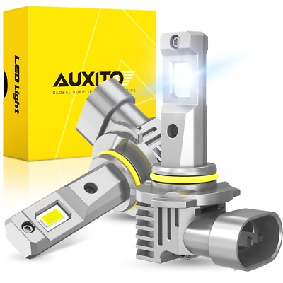 #ad AUXITO H10 9145 9140 LED Fog Driving Light Bulbs Kit White 6500K Super Bright $25.99
