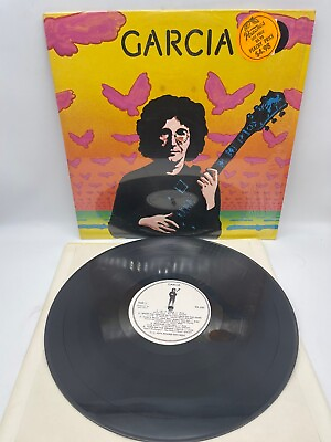 #ad Jerry Garcia quot;Garciaquot; Self Titled 1974 Round Records RX 102 In Shrink Vinyl $34.88