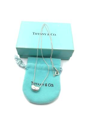 #ad Tiffany Co. . Tiffany Elsa Peretti Bean SV925 Necklace Pendant $164.23