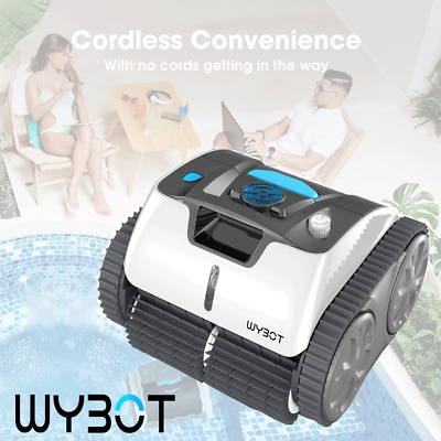 #ad WYBOT Osprey 700 Cordless Robotic Pool Cleaner Automatic Vacuum Above in Ground $440.99