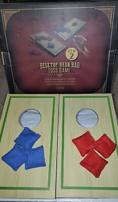 #ad Desktop Bean Bag Toss Game. Really Good Condition See Post Pics For More Details $12.25