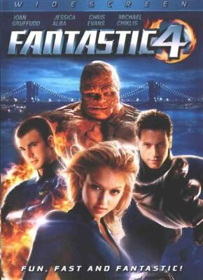 #ad Fantastic Four DVD Widescreen VG W Case $3.47
