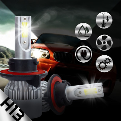#ad Xentec H13 9008 LED Headlight Bulb 488W Pair CREE 6000K White Conversion Kit $18.38