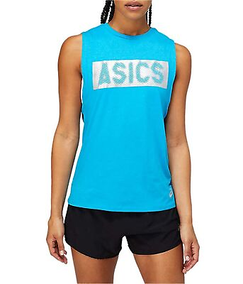 #ad Asics Womens Box Muscle Graphic T Shirt $16.31