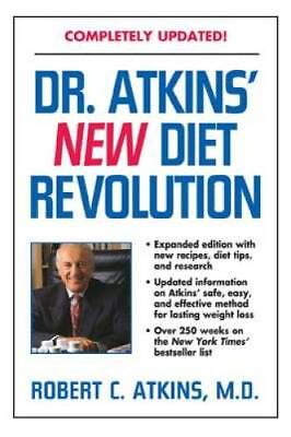 #ad Dr. Atkins#x27; New Diet Revolution Hardcover By Robert C. Atkins GOOD $4.17