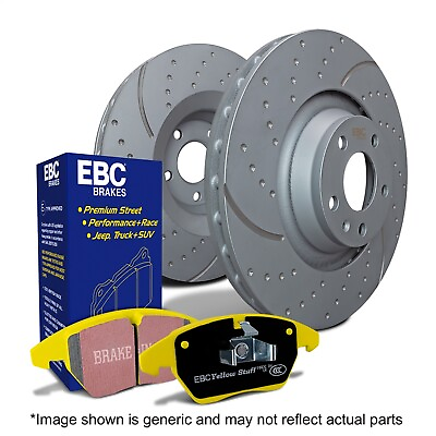 #ad EBC for S5 Kits Yellowstuff Pads and GD Rotors S5KR1524 $236.35