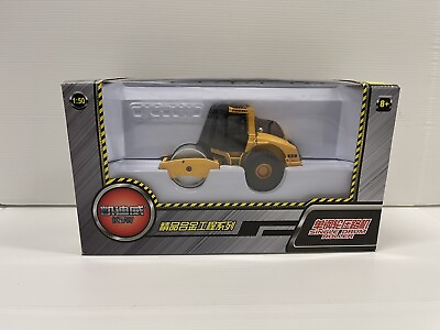 1 50 Road Roller Construction Equipment Model Diecast Engineering Vehicle Toys $24.99