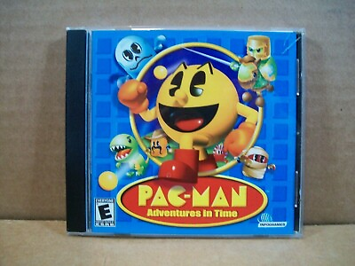 #ad Pac Man Adventures In Time PC CD ROM Hasbro Infogrames Windows 95 98 $11.99