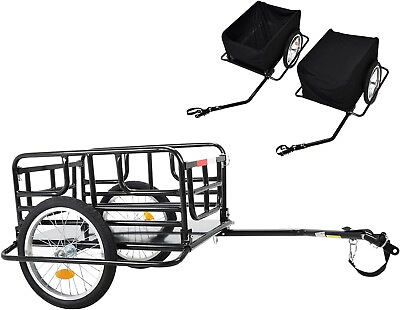 #ad Foldable Bike Cargo Trailer $139.99