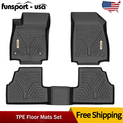 #ad All Weather 3D Floor Mats for 2014 2022 Chevrolet Trax Waterproof 3PCS Liners $64.99