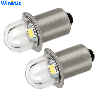 #ad 2 18 VOLT White LED Flashlight Replacement Xenon Bulbs for Ryobi ONE Cordless $8.98