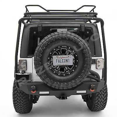 #ad Rear Spare Tire License Plate Relocation Bracket Kit for 07 17 Jeep JK Wrangler $59.00