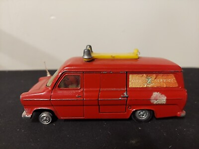 #ad Dinky Toys Red Ford Transit Van $7.99