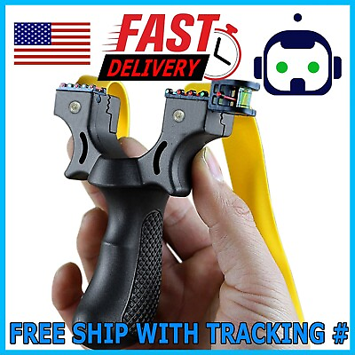 #ad Heavy Duty Hunting Slingshot Wrist West Kit Fit Adult Boys Teens Outdoor Sports $5.95