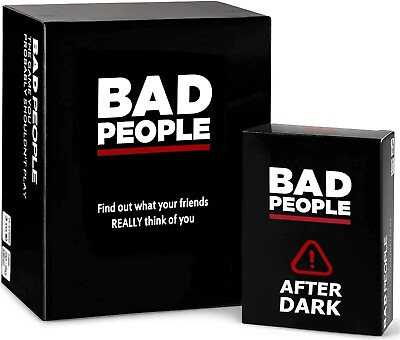 #ad BAD PEOPLE The Adult Party Game The After Dark NSFW Expansion Pack $20.58