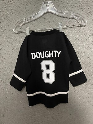 #ad NHL LA Kings Boys Jersey Doughty Black Size 4T Toddler Kids $29.99