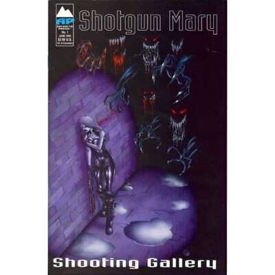 #ad Shotgun Mary 1996 series Shooting Gallery #1 in NM minus. Antarctic comics i* $3.02