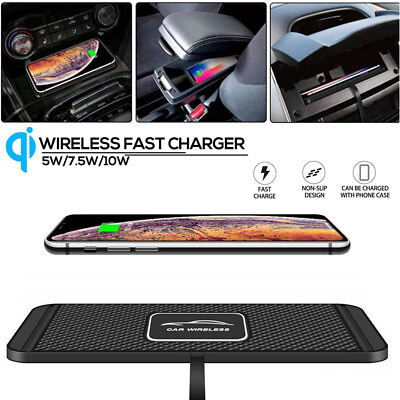 #ad Wireless Phone Charger Car Fast Charging Mat For iPhone 13 Pro Max 12 11 X XR US $13.69