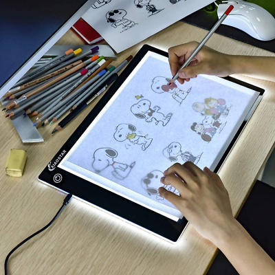 #ad Light Box Drawing A4Tracing Board with Brightness Adjustable for Artists Anima $37.39