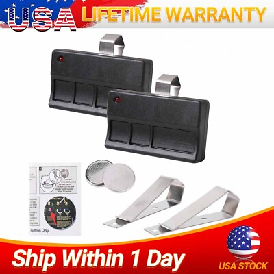 #ad 2x Car Garage Door Remote Opener for Liftmaster 370LM 371LM 372LM 373LM $10.85