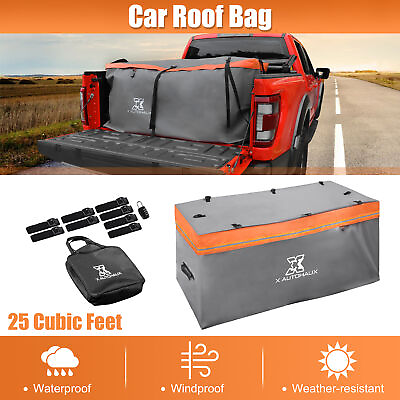 #ad 1set 25 Cubic Feet Car Tray Luggage Bag for Most Vehicles with Trailer Basket AU $185.66