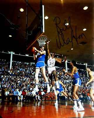 #ad Bill Walton Signed Autographed 16X20 Photo UCLA Bruins in Air Under Basket COA $39.99