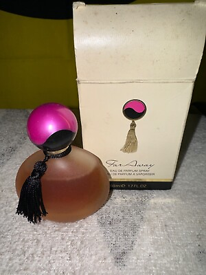 #ad Avon far away parfum spray 1.7 fl oz. Factory unsealed * 1998 $24.00